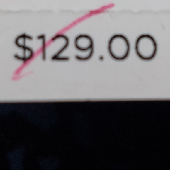 Chicos Zenergy Flocked Jacket Womens Size 0 Deep Navy Paisley Stretch NWT $129 - Picture 13 of 13